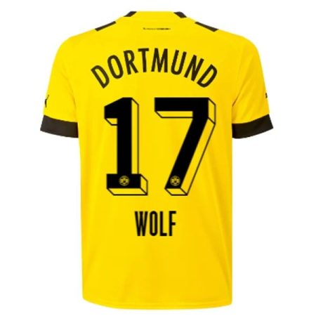 Camisola BVB Borussia Dortmund Wolf 17 Principal 2022-23